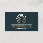 Carte De Visite Machines et métaux (Devant)