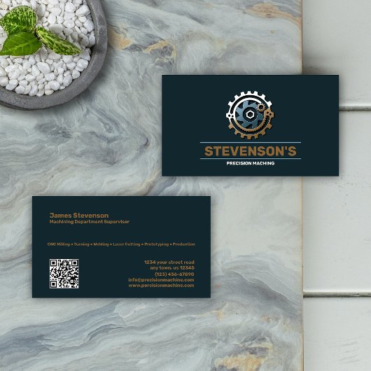 Carte De Visite Machines et métaux