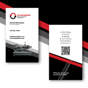 Carte De Visite Machines et métaux