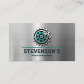 Carte De Visite Machines et métaux (Devant)