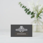 Carte De Visite Machines et métaux (Debout devant)