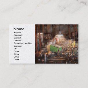Carte De Visite Machiniste - il tout commence par un compagnon