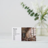 Carte De Visite Machiniste - J'aime les gros outils (Debout devant)