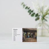 Carte De Visite Machiniste - Machinistes de Jardin 1942 (Debout devant)