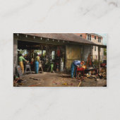 Carte De Visite Machiniste - Machinistes de Jardin 1942 (Dos)