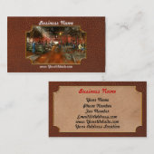 Carte De Visite Machiniste - Pompage pièces 1905 (Devant / Derrière)