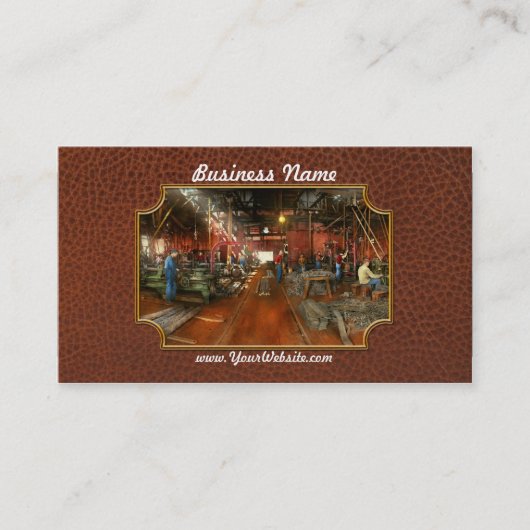 Carte De Visite Machiniste - Pompage pièces 1905 (Devant)