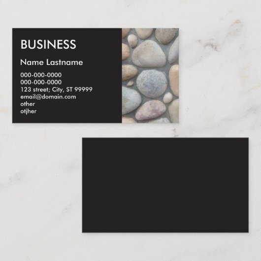 Carte De Visite Maçonnerie (Devant / Derrière)