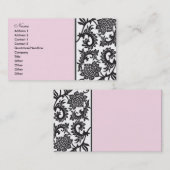 Carte De Visite Madame Damask (Devant / Derrière)