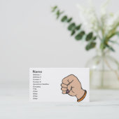 Carte De Visite Madame Fist (Debout devant)