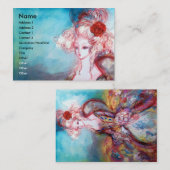 Carte De Visite MADAME POMPADOUR, Beauté, Salon, Spa, Artiste de m (Devant / Derrière)