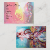 Carte De Visite MADAME POMPADOUR, Beauté, Salon, Spa. Artiste de m (Devant / Derrière)