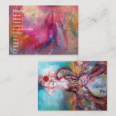 Carte De Visite MADAME POMPADOUR, Beauté, Salon, Spa, Artiste de m (Devant / Derrière)