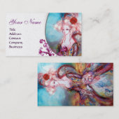 Carte De Visite MADAME POMPADOUR Beauté, Salon, Spa, Artiste de ma (Devant / Derrière)