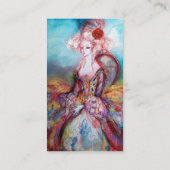 Carte De Visite MADAME POMPADOUR Beauté, Salon, Spa, Artiste de ma (Dos)