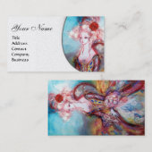 Carte De Visite MADAME POMPADOUR Beauté, Salon, Spa, Artiste de ma (Devant / Derrière)