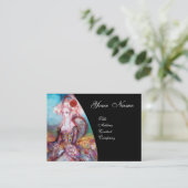 Carte De Visite MADAME POMPADOUR Beauté, Salon, Spa, Artiste de ma (Debout devant)