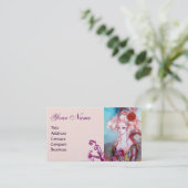 Carte De Visite MADAME POMPADOUR Beauté, Salon, Spa, Artiste de ma (Debout devant)