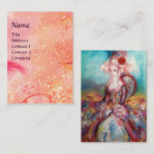 Carte De Visite MADAME POMPADOUR Beauté, Salon, Spa, Artiste de ma (Devant / Derrière)