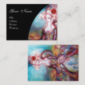 Carte De Visite MADAME POMPADOUR Beauté, Salon, Spa, Artiste de ma (Devant / Derrière)