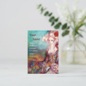 Carte De Visite MADAME POMPADOUR Mode, Costume Designer, Cosmétiqu (Debout devant)