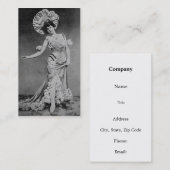 Carte De Visite Madame Time (Devant / Derrière)