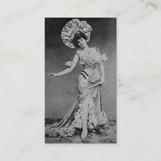 Carte De Visite Madame Time (Devant)