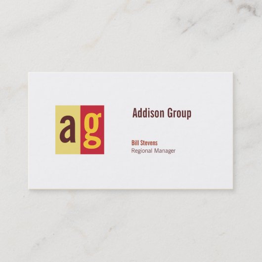 Carte De Visite Madison Dual (Devant)