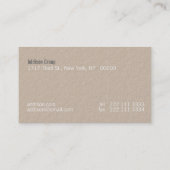 Carte De Visite Madison XIIIC (Dos)