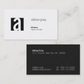 Carte De Visite Madison XIIID (Devant / Derrière)