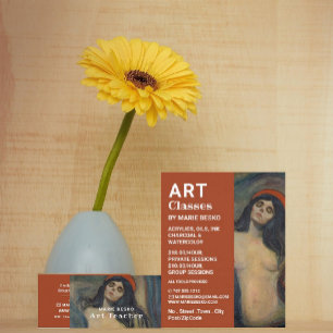 Carte De Visite Madonna 1894 Version Par Edvard Munch, Professeur 