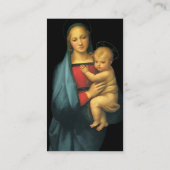 Carte De Visite Madonna And Child, Madonna del Granduca par Raphae (Dos)