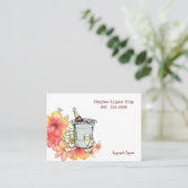 Carte de visite, Magasin d'alcools (Debout devant)