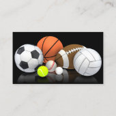 Carte De Visite Magasin d'articles sportifs (Dos)