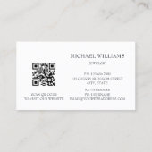 Carte De Visite Magasin de bijouterie de luxe Diamonds (Dos)