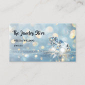 Carte De Visite Magasin de bijouterie de luxe Diamonds (Devant)
