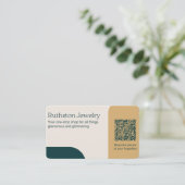 Carte De Visite Magasin de bijoux (Debout devant)