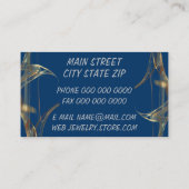 Carte De Visite Magasin de bijoux (Dos)