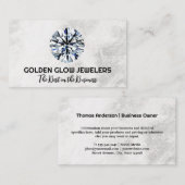 Carte De Visite Magasin de bijoux | Coupe de diamant (Devant / Derrière)