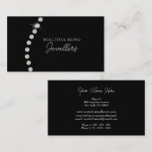 Carte De Visite Magasin de bijoux Diamond Bling (Devant / Derrière)