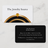 Carte De Visite Magasin de bijoux professionnel (Devant / Derrière)