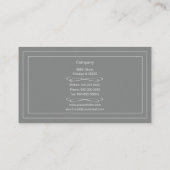 Carte De Visite Magasin de café (Dos)