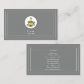 Carte De Visite Magasin de café (Devant / Derrière)