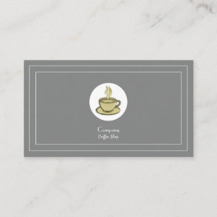 Carte De Visite Magasin de café