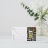 Carte De Visite Magasin de Campagne - Échelles (Debout devant)