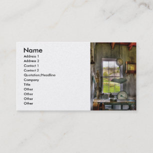 Carte De Visite Magasin de Campagne - Échelles