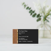 Carte De Visite Magasin de cigares classique (Debout devant)