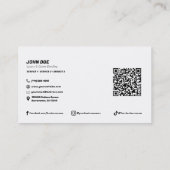 Carte De Visite Magasin de détail de voitures de luxe Gold & Black (Dos)