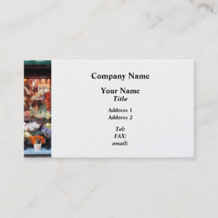 Carte De Visite Magasin de fleurs Chelsea