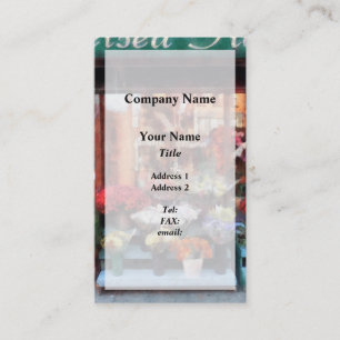 Carte De Visite Magasin de fleurs Chelsea